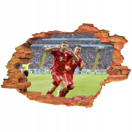 Naklejki na ścianę dziura 3D Bayern Monachium
