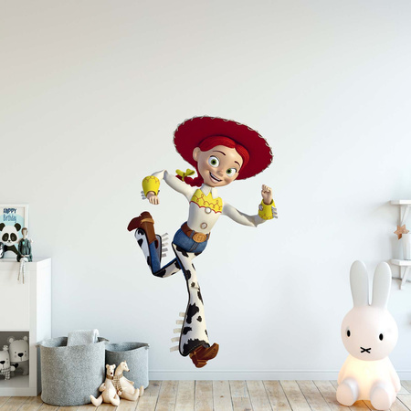 Naklejka na ścianę Toy Story Jessie biegnie 90 cm na 60 cm