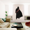 Naklejka na ścianę Star Wars Gwiezdne Wojny Darth Vader z mieczem świetlnym 90 cm na 60 cm